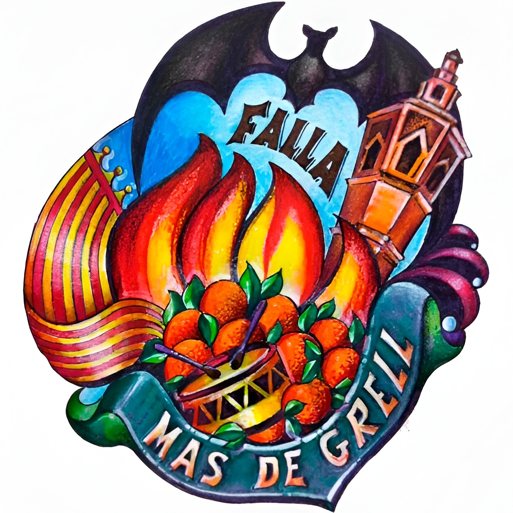 Comisión fallera Mas de Grell - Massamagrell, València