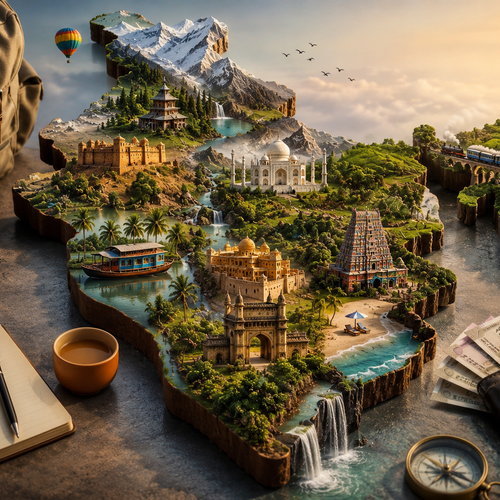 Places to Visit in India Under ₹25,000