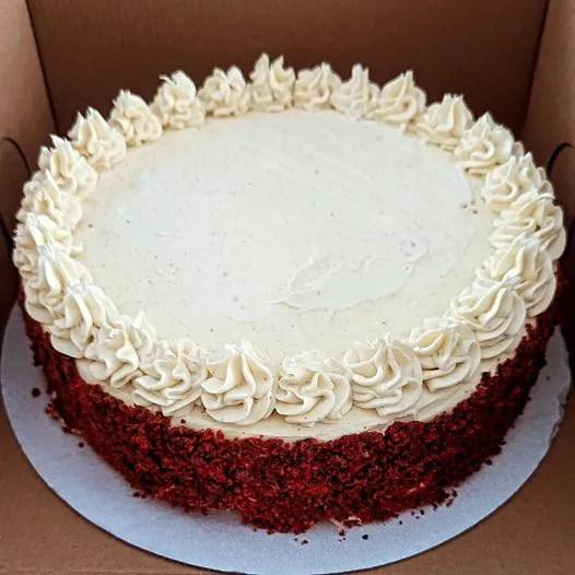 Red Velvet Cheescake photo from Play Dough Bakery