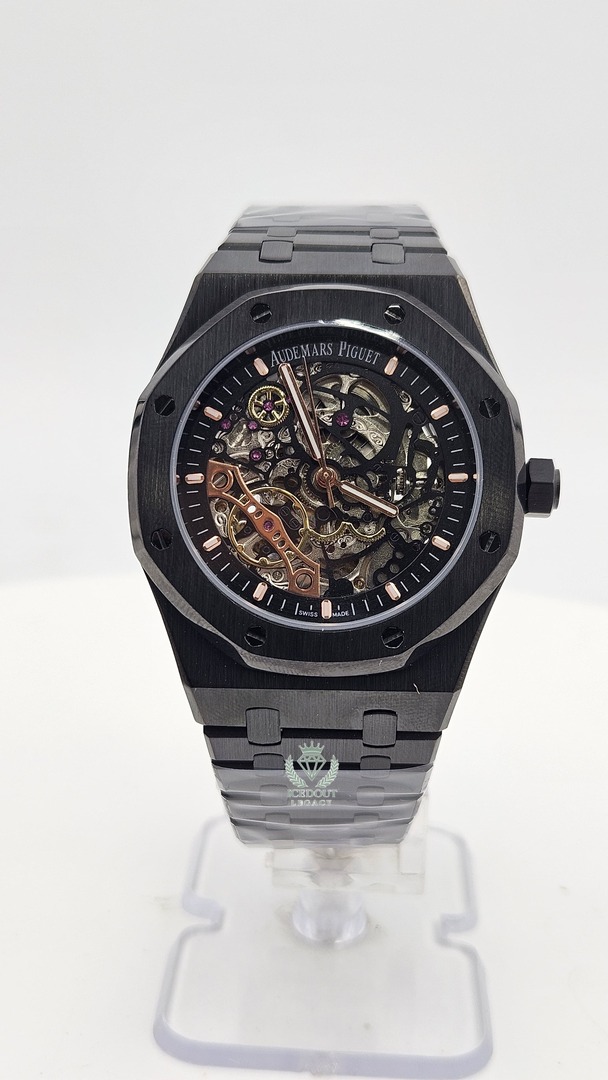 Audemars Piguet Royal Oak Black Skeletonized Dial Automatic