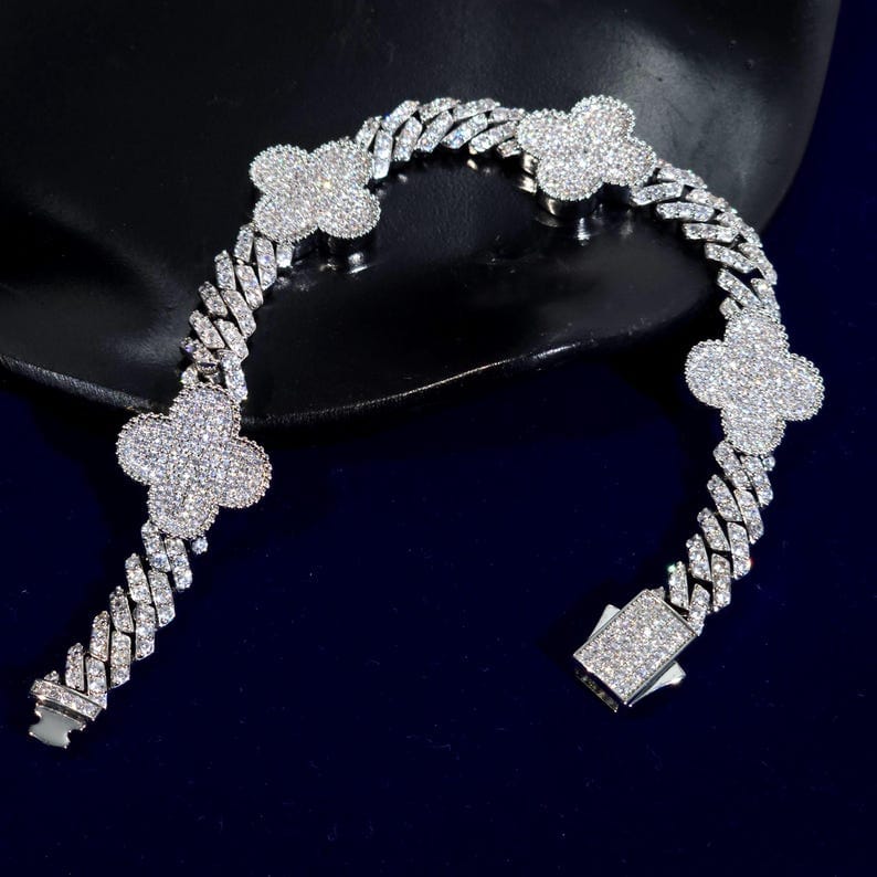 Iced Out Van Cleef Bracelet