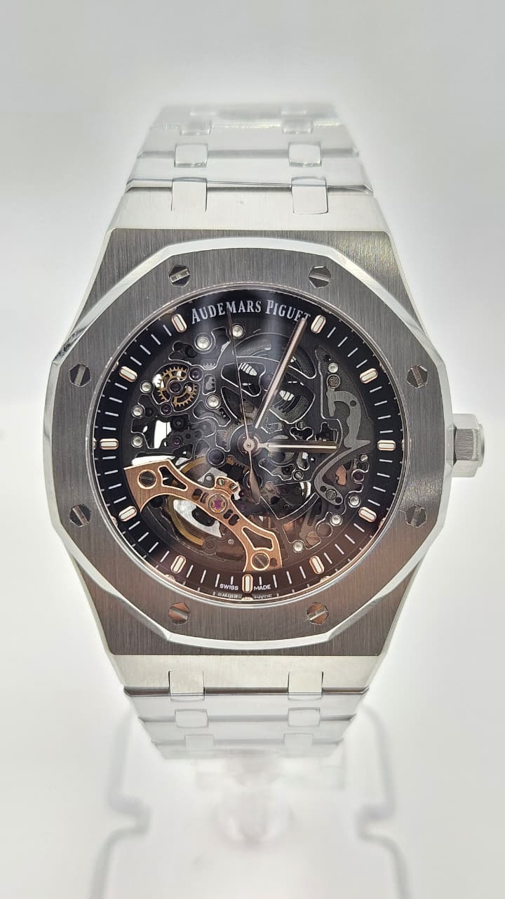 Audemars Piguet Royal Oak Silver Skeletonized Dial Automatic