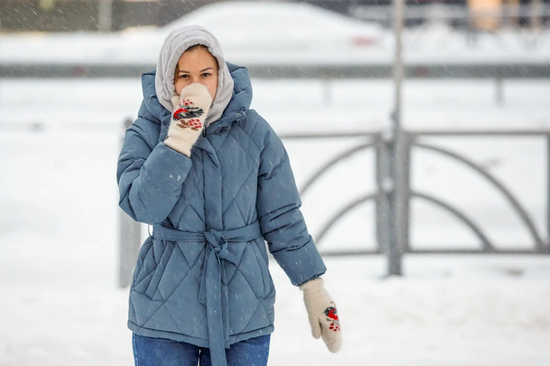 На европейской части России держатся морозы ниже нормы, на Кавказе ожидаются сильные осадки