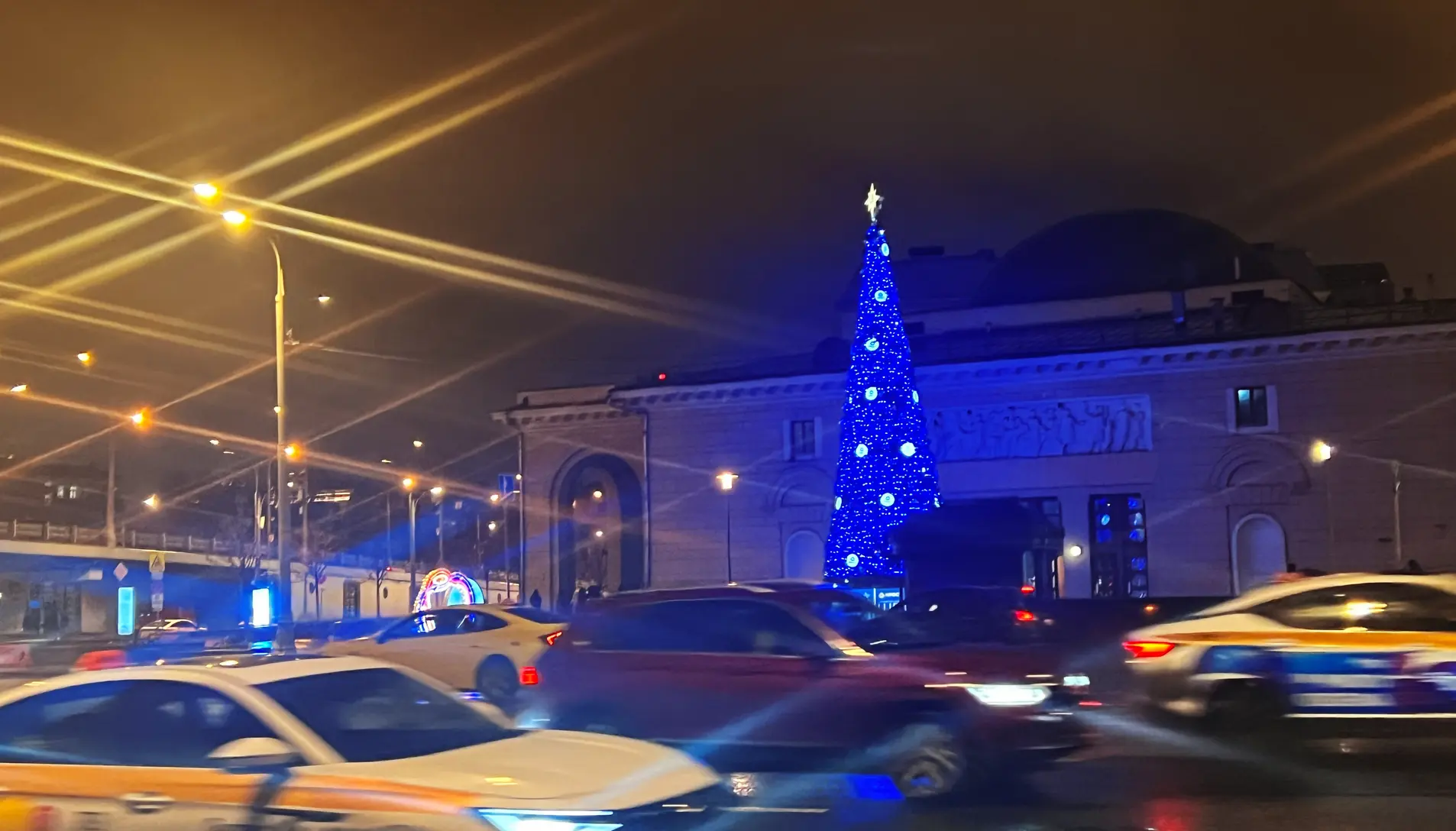 Локальные ограничения движения в центре Москвы