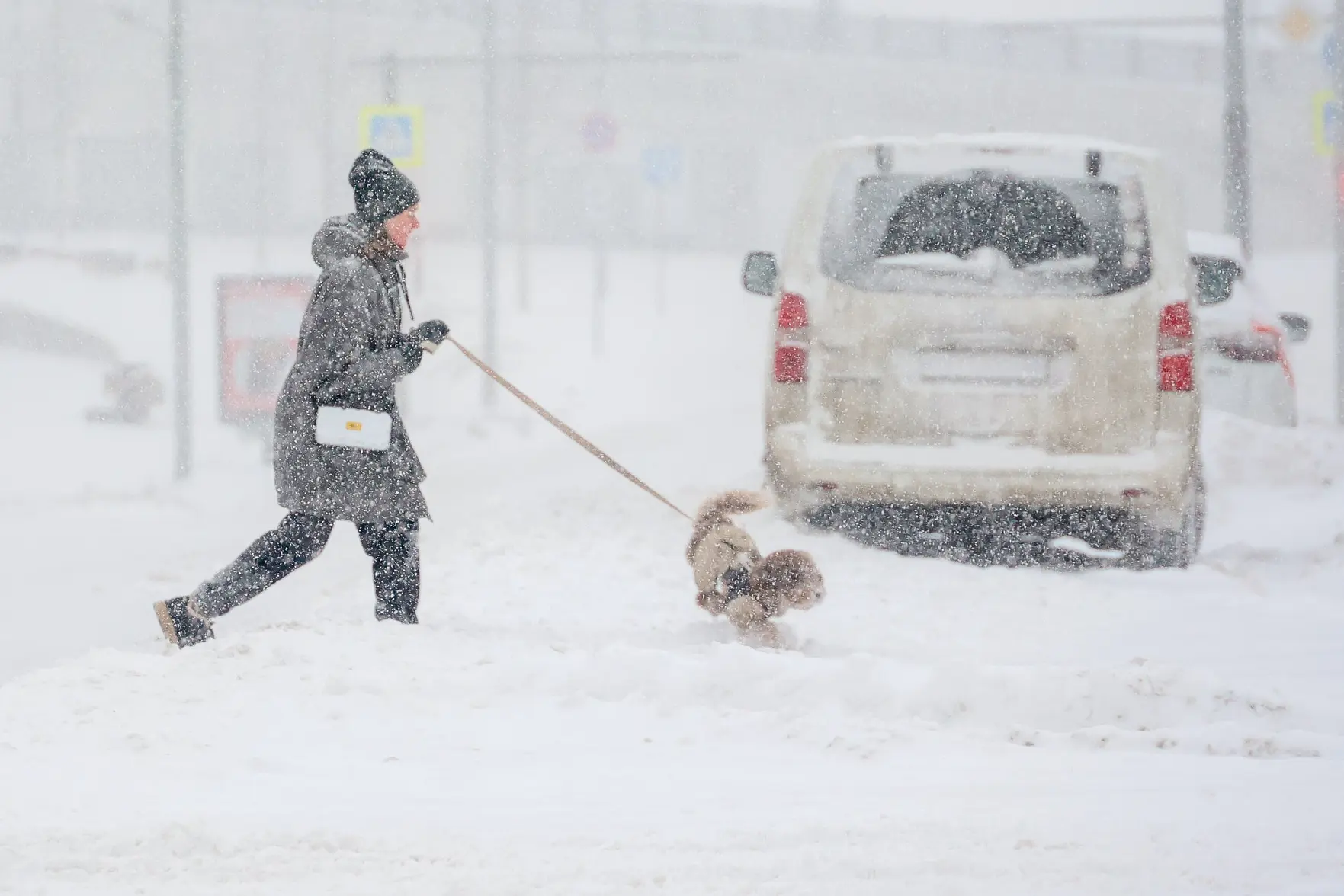 В Москву в начале недели придет метель и мороз до минус 15