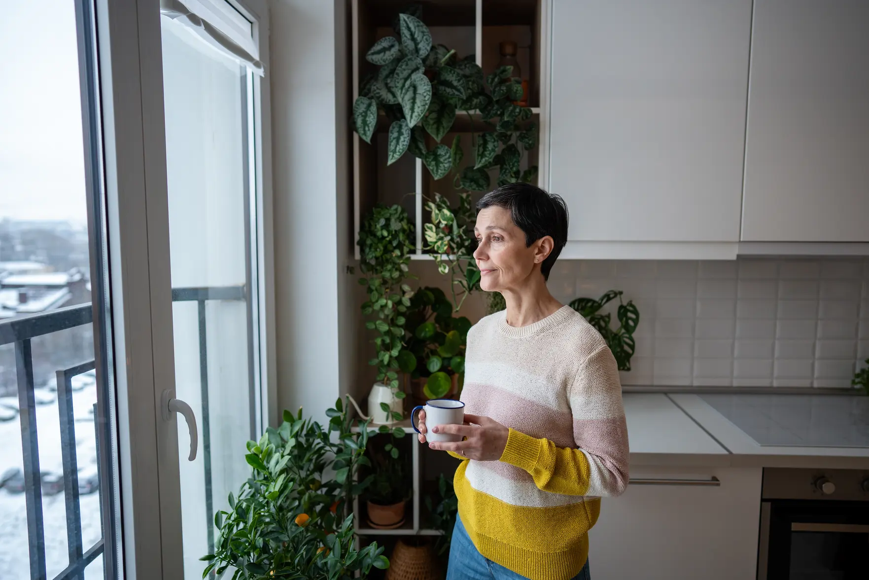 В Москве подняли температуру отопления в домах из-за морозов