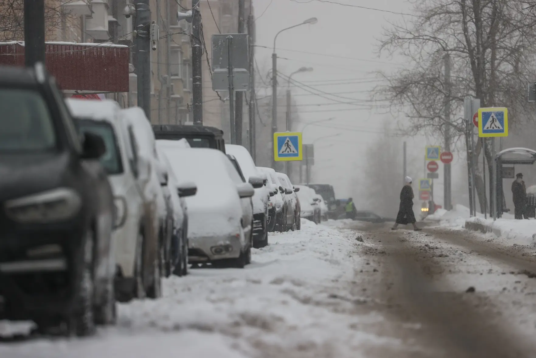 На Малой и Большой Бронной в Москве вечером 6 февраля перекрыли движение