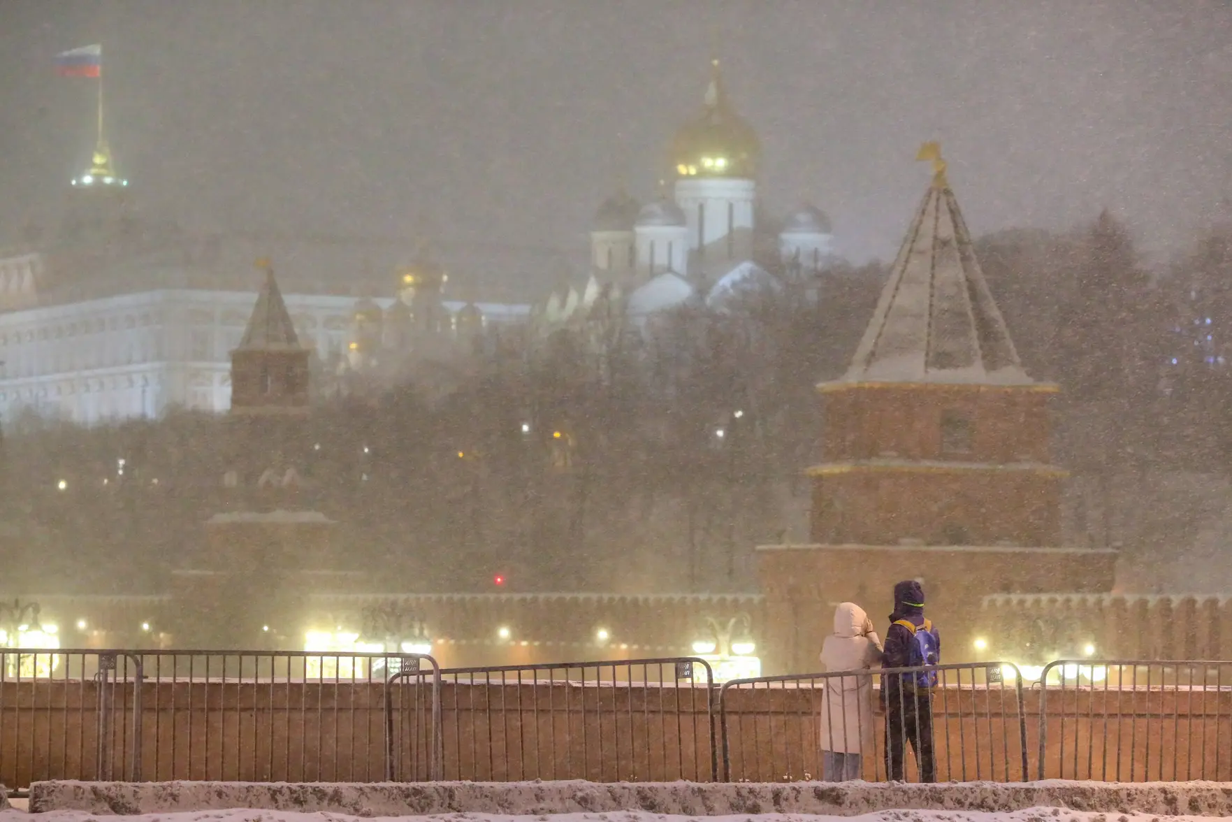 Самая холодная ночь в Москве за две недели