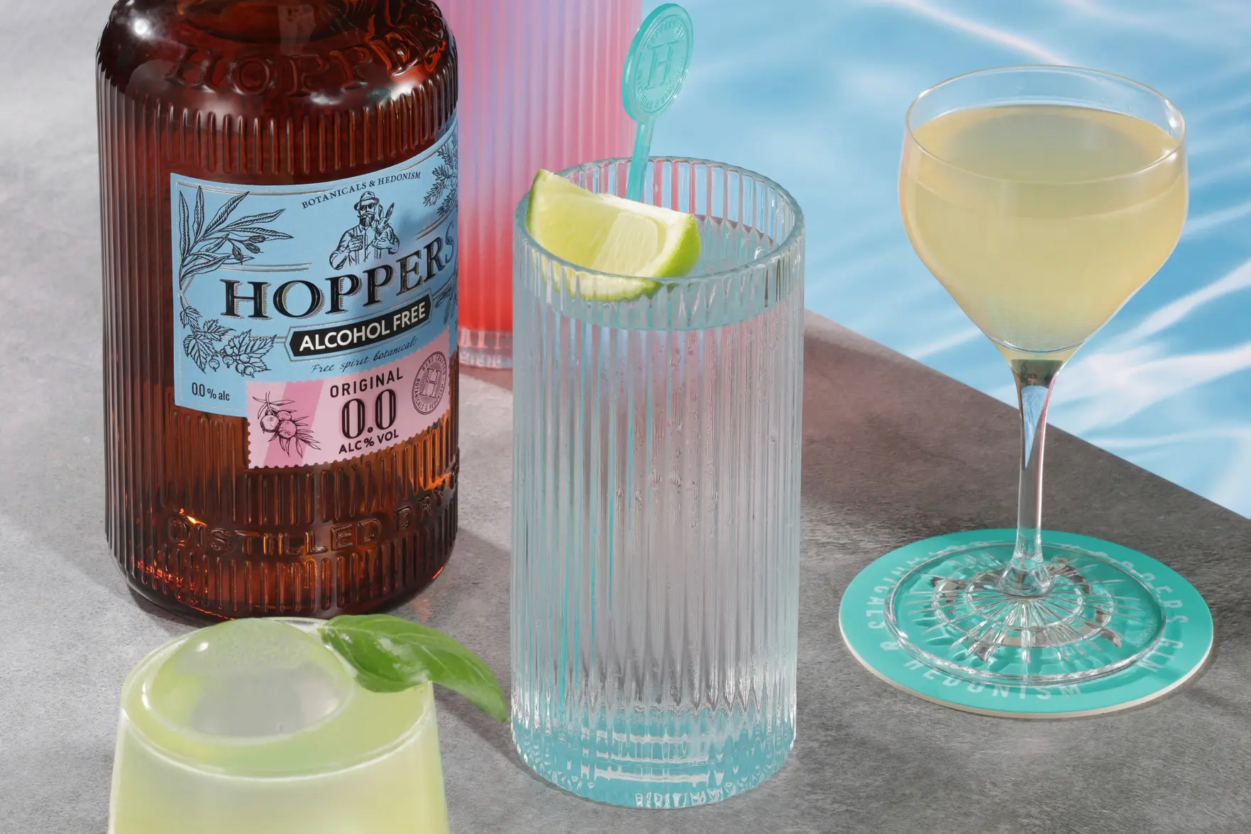 Simple Group выпустила премиальный безалкогольный джин Hoppers Gin 0%