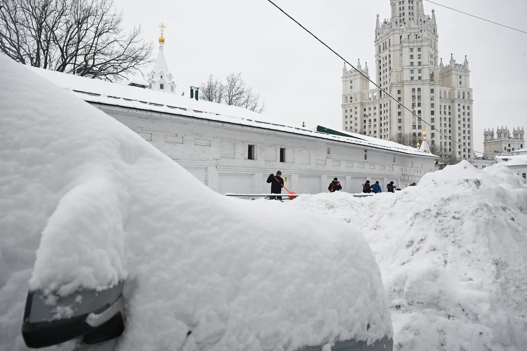 Снег в Москве и области перестанет идти в четверг
