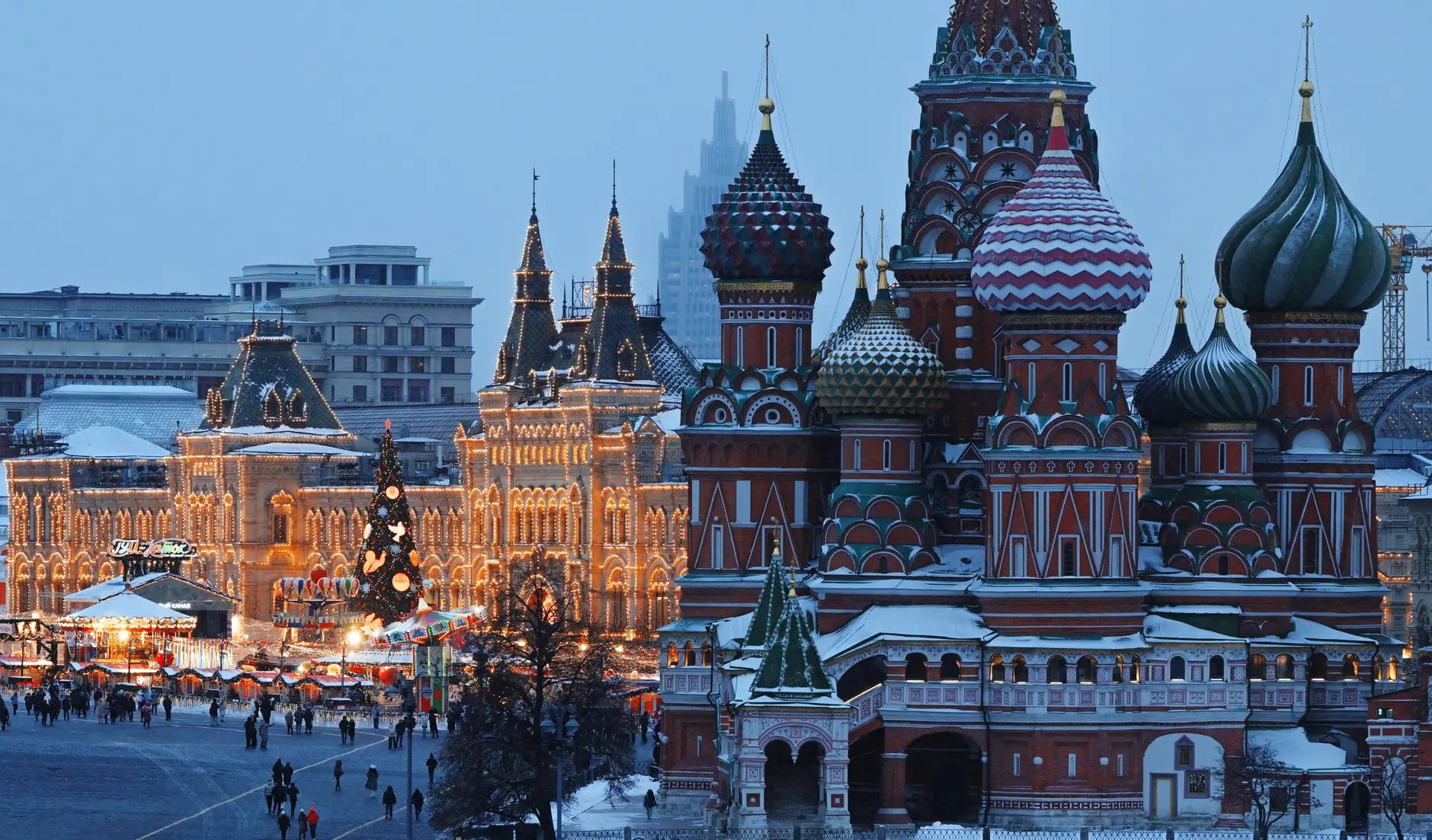 Снежный покров ожидается в Москве на Новый год