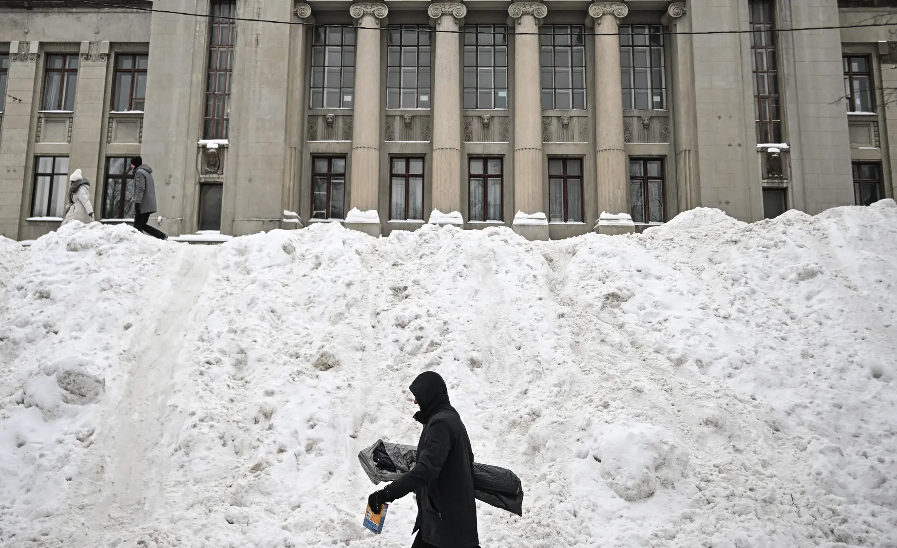 Снегопады в Москве улучшили качество воздуха
