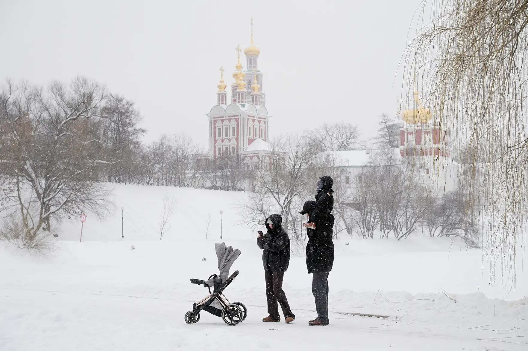 Снежный покров в Москве продолжает снижаться: на ВДНХ уже 32 см