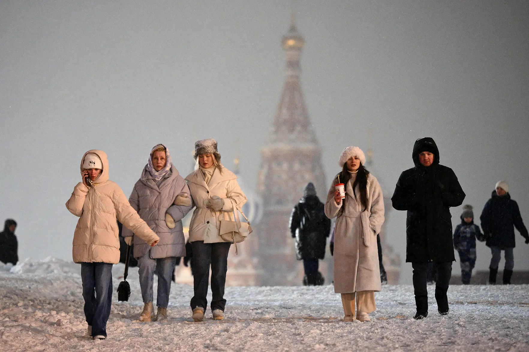 В центре Москвы температура бывает выше, чем в пригороде, на 10–15 градусов