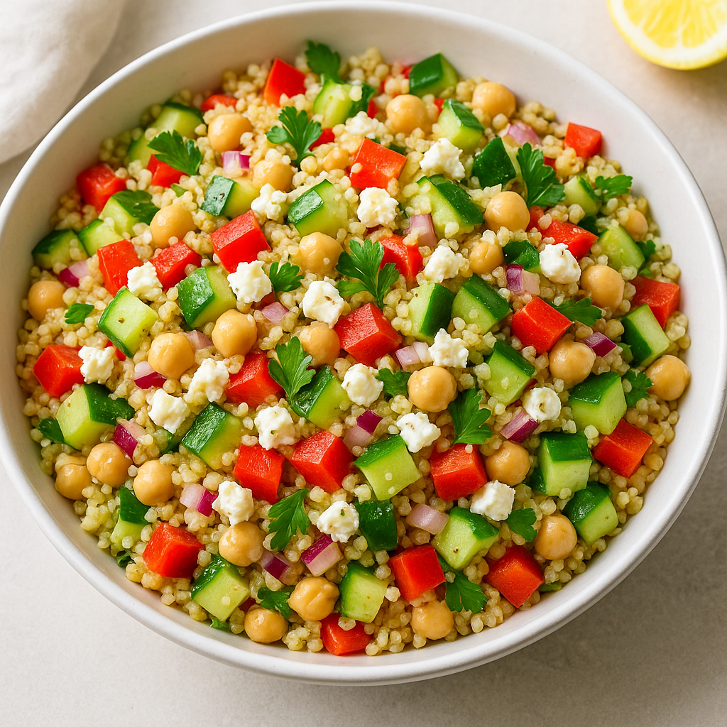 Bulgursallad - Recept med ingredienser och tillagningsinstruktioner