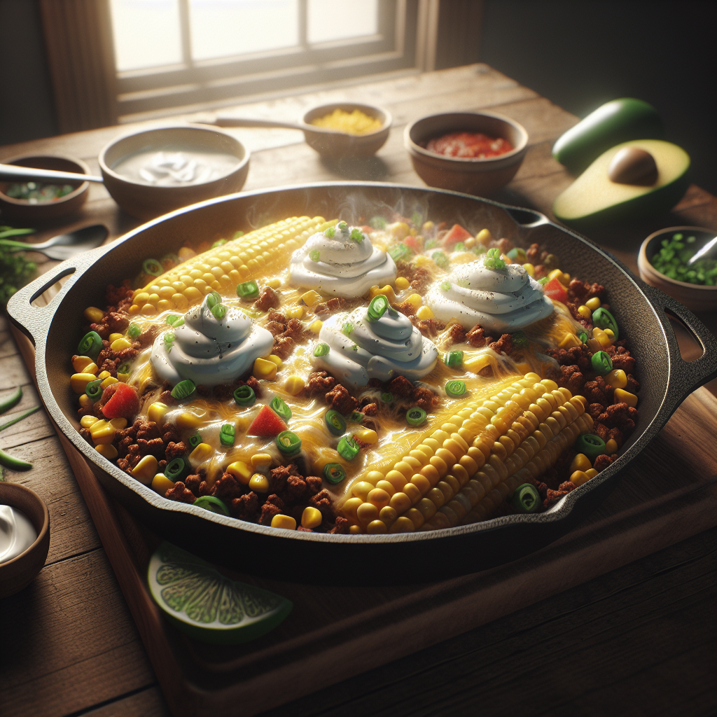 Taco Stekpanna - Recept med ingredienser och tillagningsinstruktioner