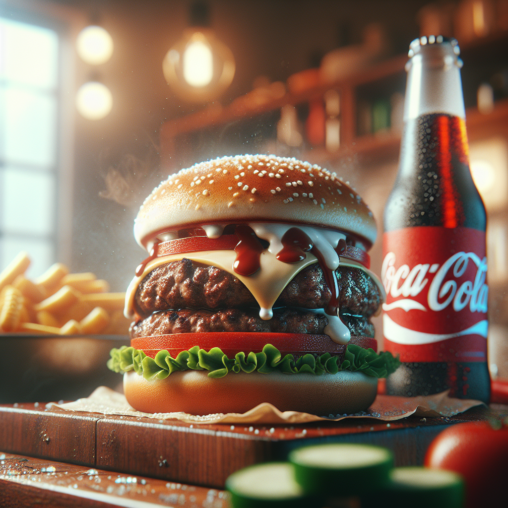 Cola-burgare - Recept med ingredienser och tillagningsinstruktioner