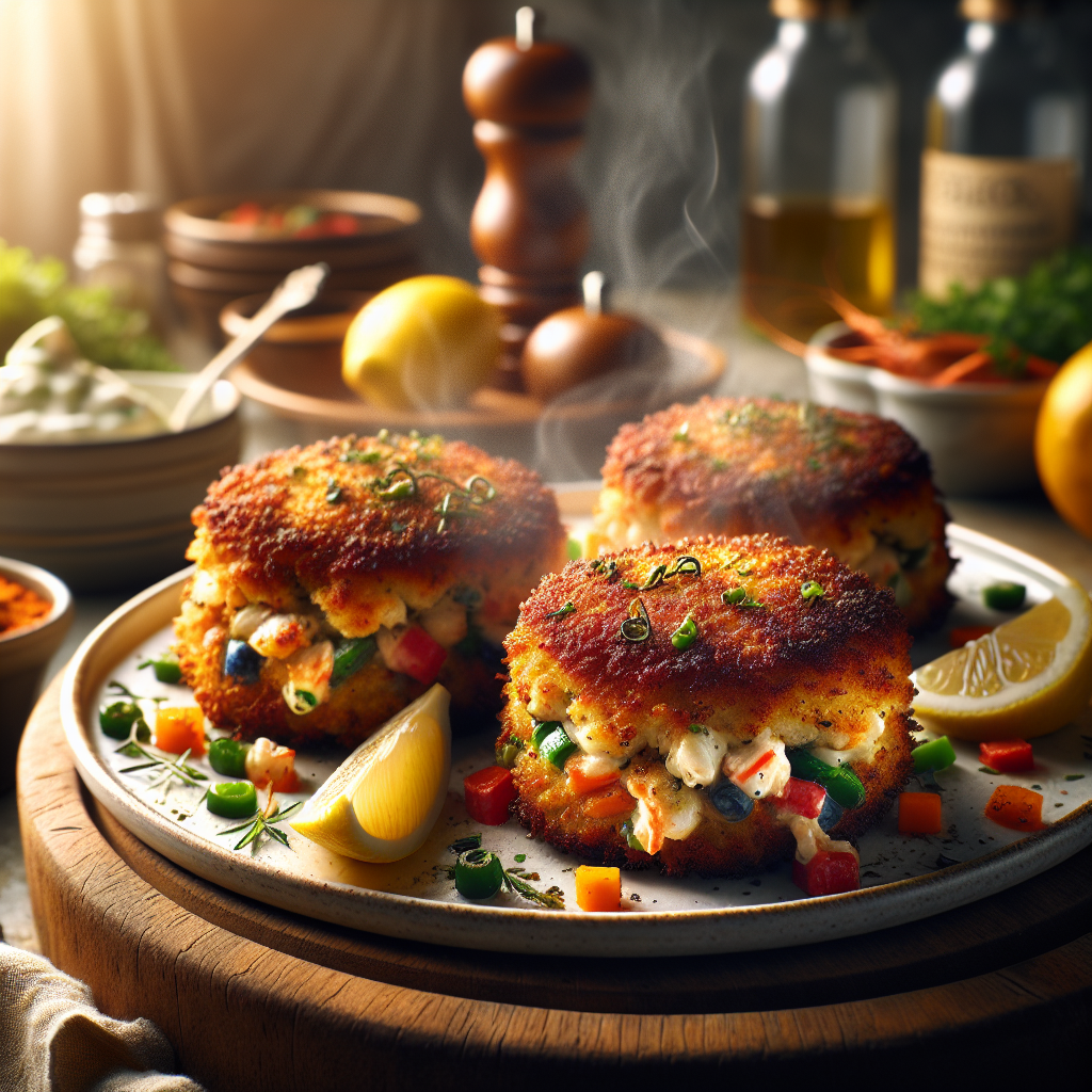 Enkla Krabbkakor - Recept med ingredienser och tillagningsinstruktioner