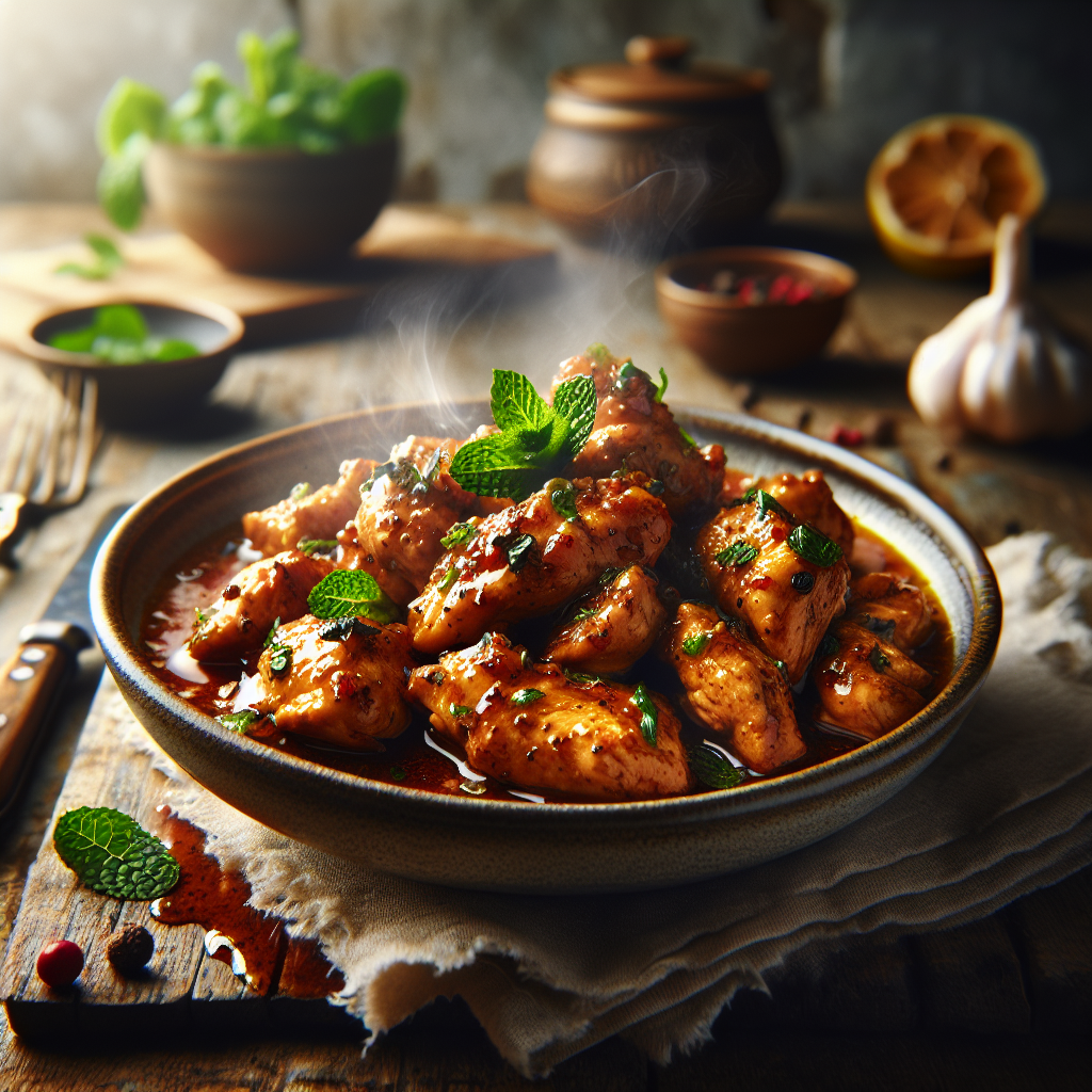 Kyckling Escabèche - Recept med ingredienser och tillagningsinstruktioner