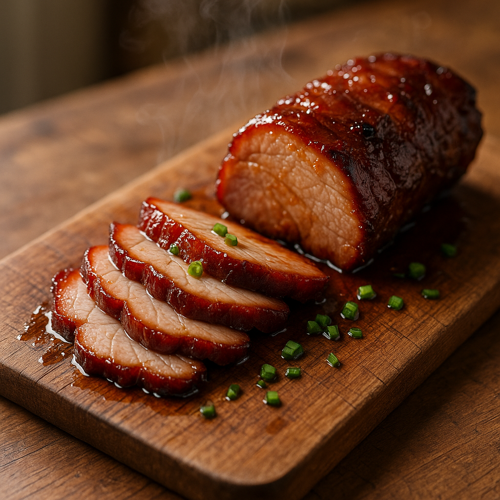 Söt och klibbig Char Siu (Kinesisk BBQ Fläsk)