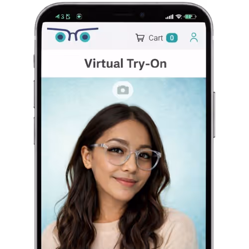 3D virtual try-on eyeglasses preview