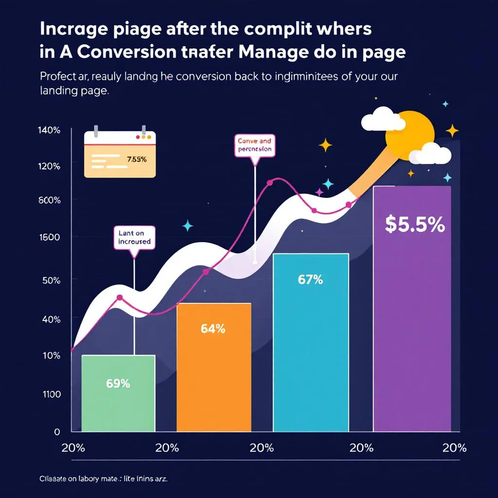 Graphique d'augmentation des conversions