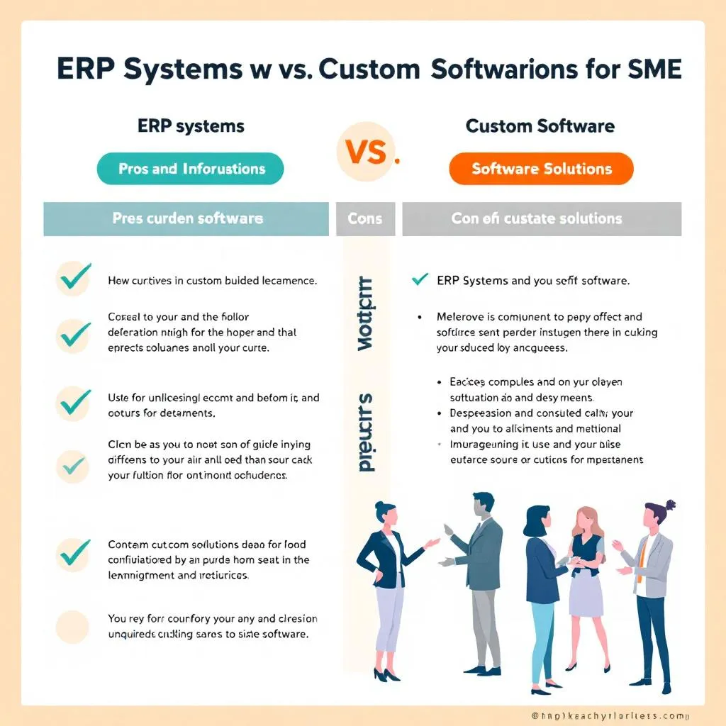 ERP vs logiciel sur mesure