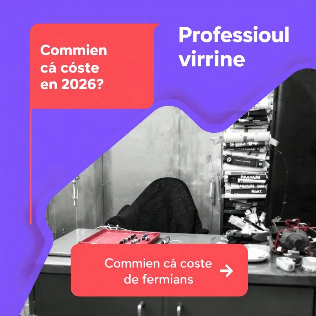 site vitrine professionnel prix