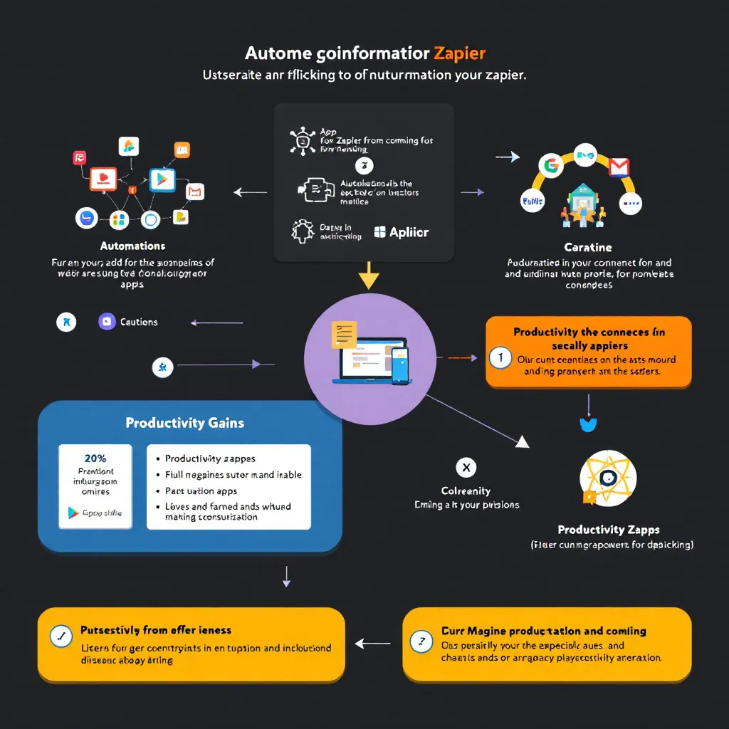 Applications connectées par Zapier
