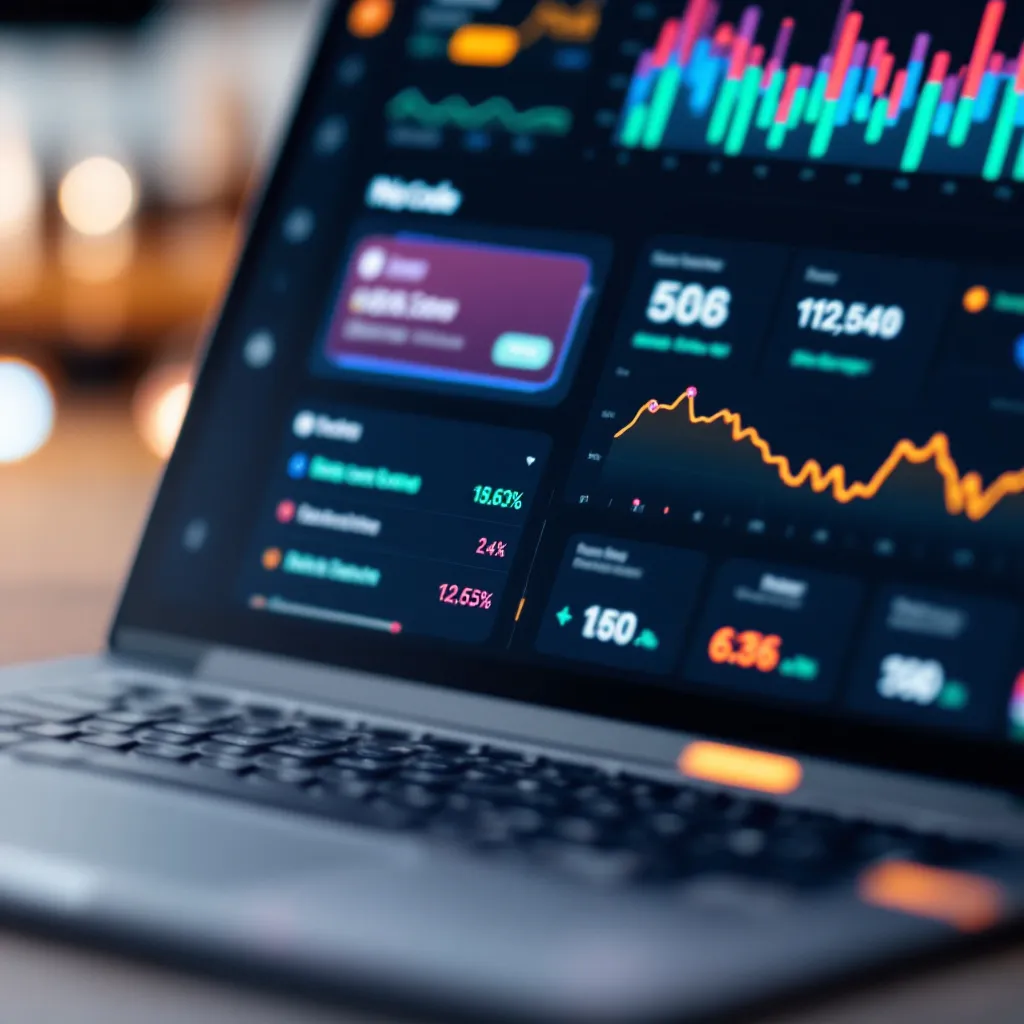 Interface d'une plateforme no code