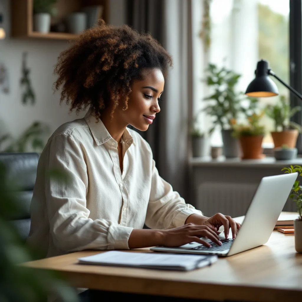 auto-entrepreneure en train d'automatiser son planning