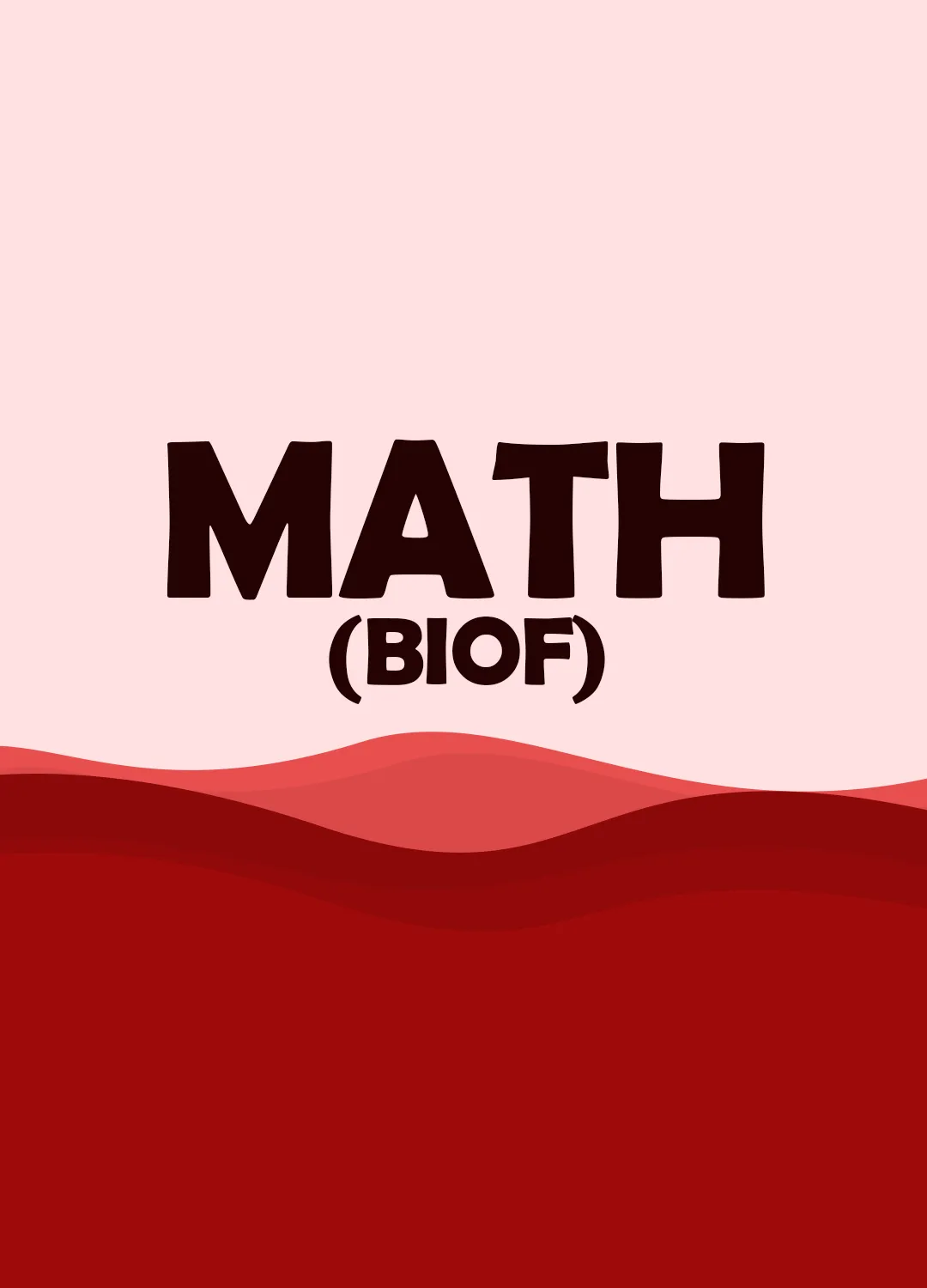 Mathématiques BIOF