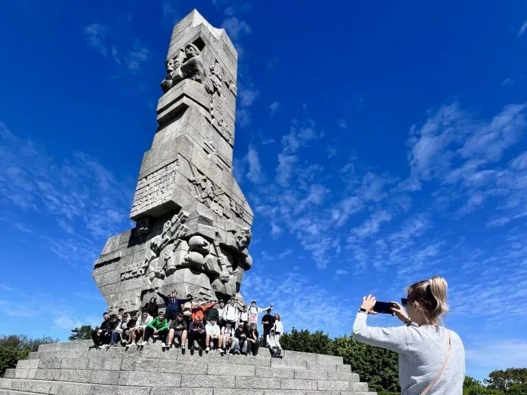 Westerplatte Monument, place where IIWW started 