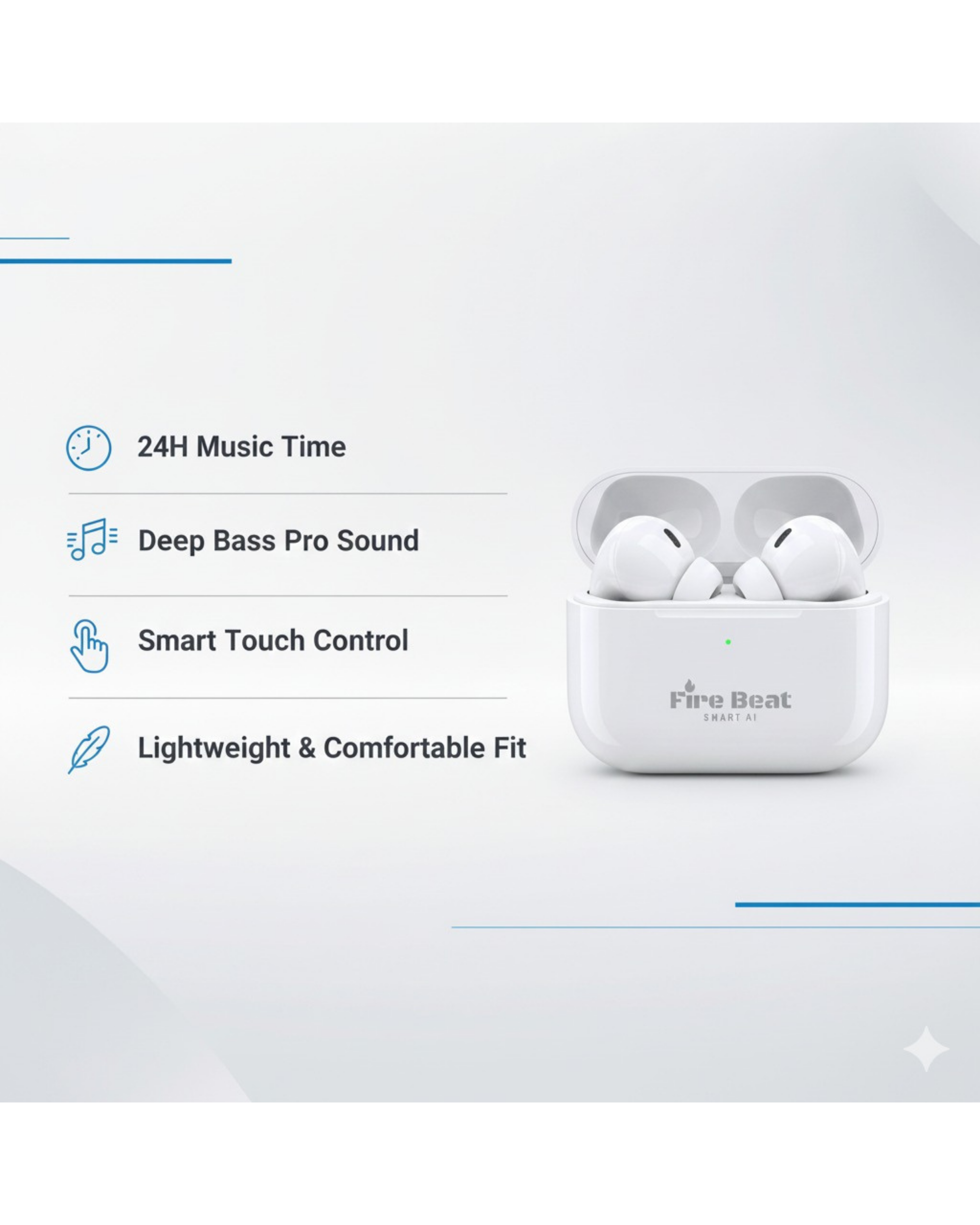 Fire Beats Bass Pro TWS Earbuds