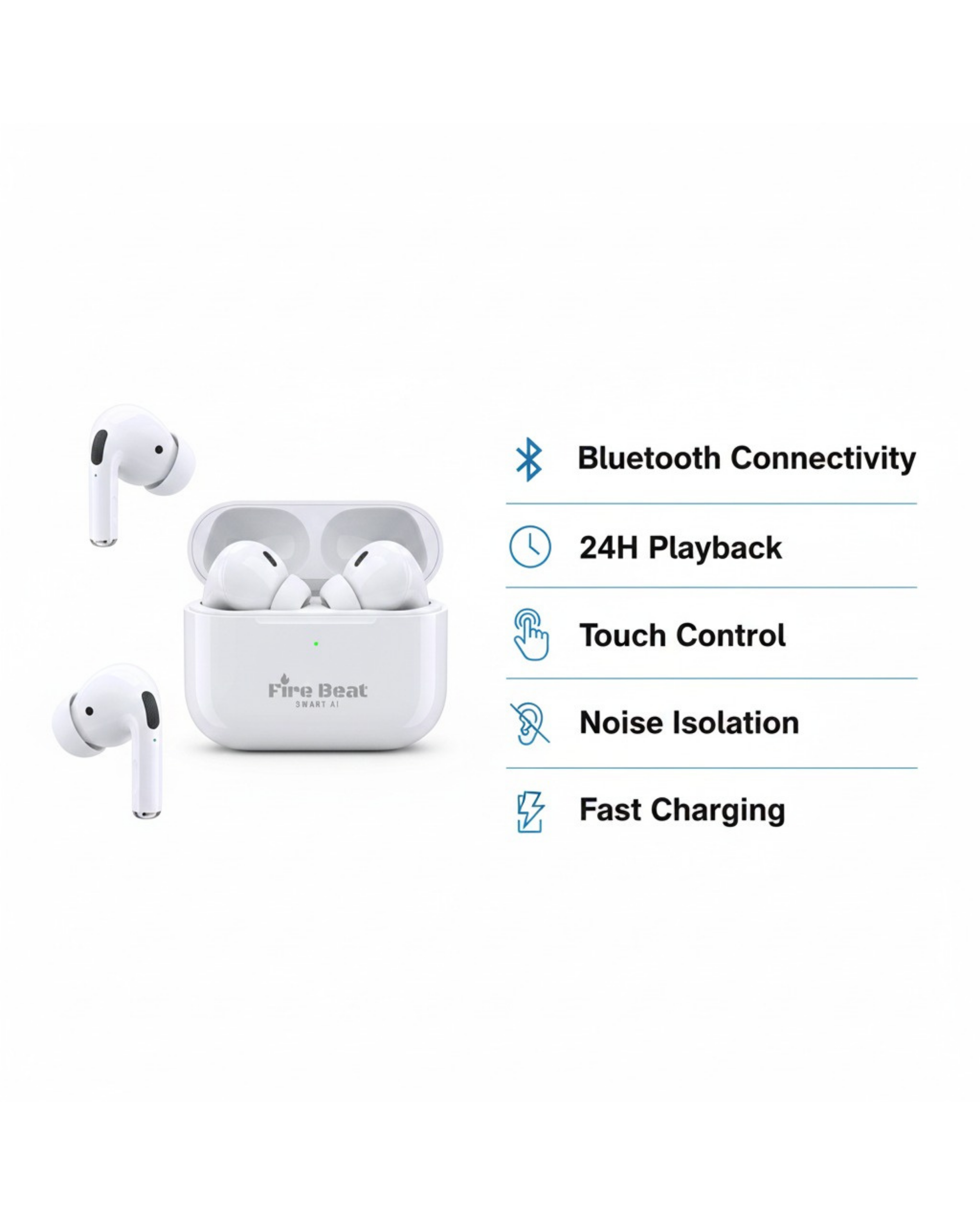 Fire Beats Bass Pro TWS Earbuds