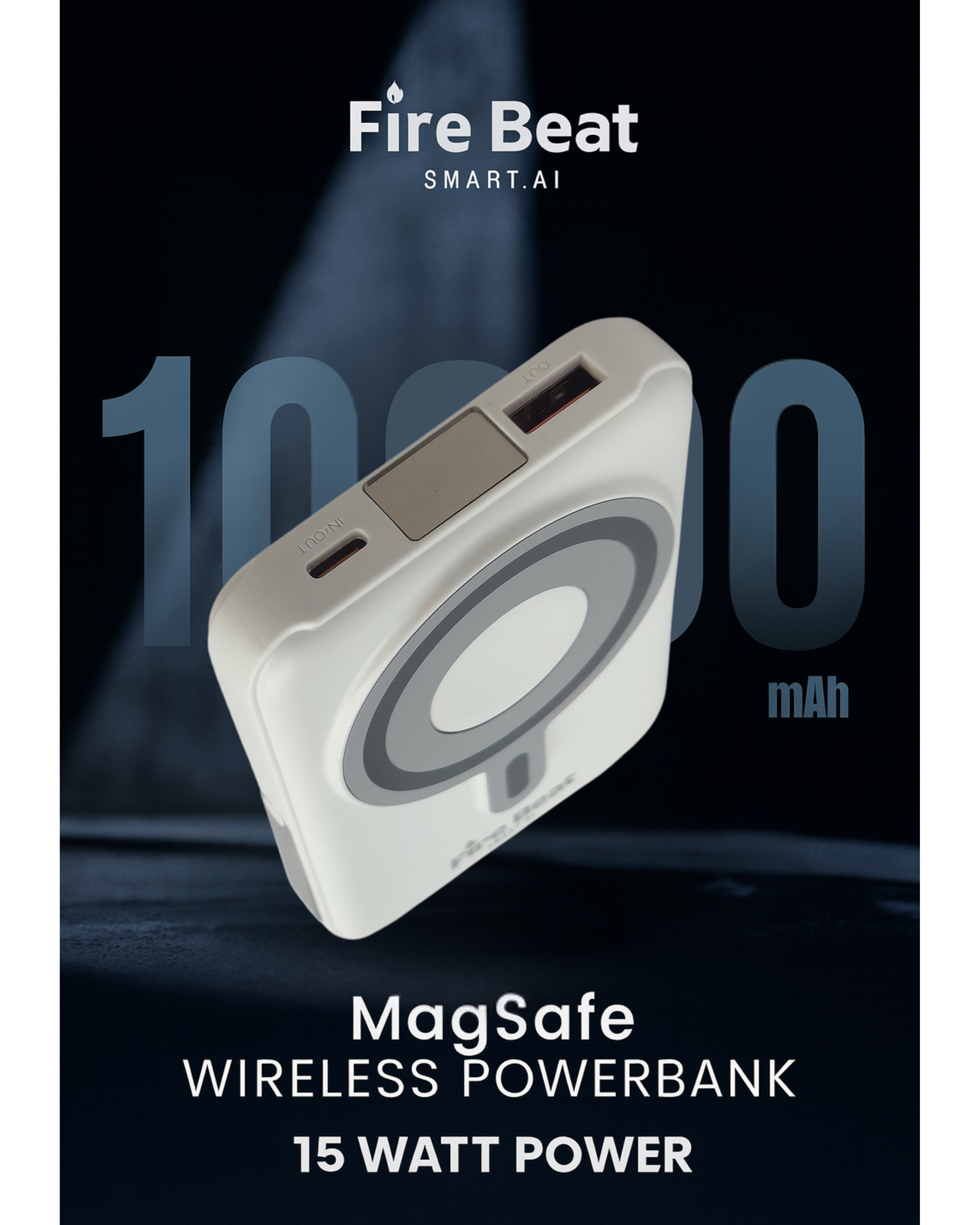 Fire Beats MagSafe Wireless Power Bank