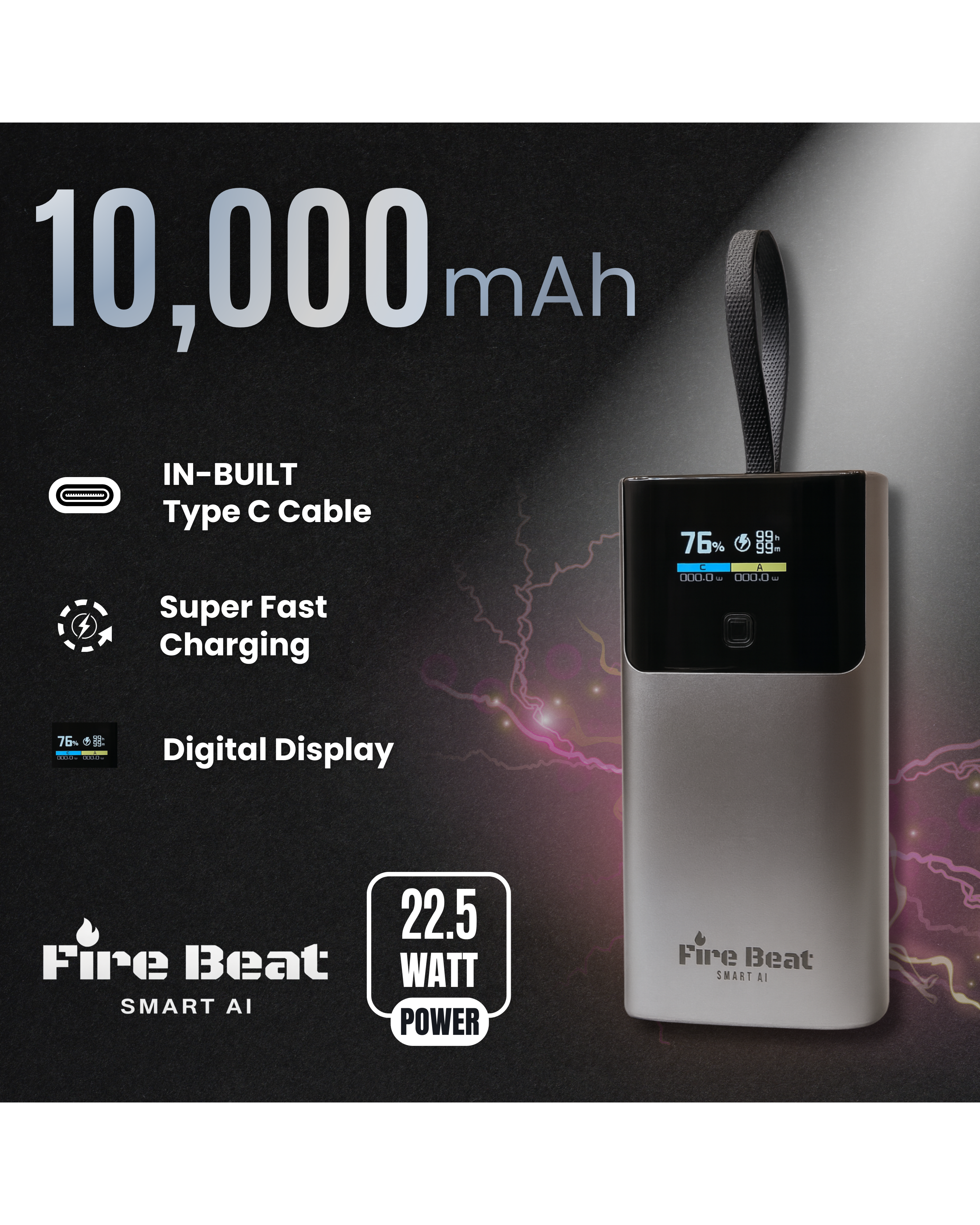 Fire Beats Mito Plus Power Bank