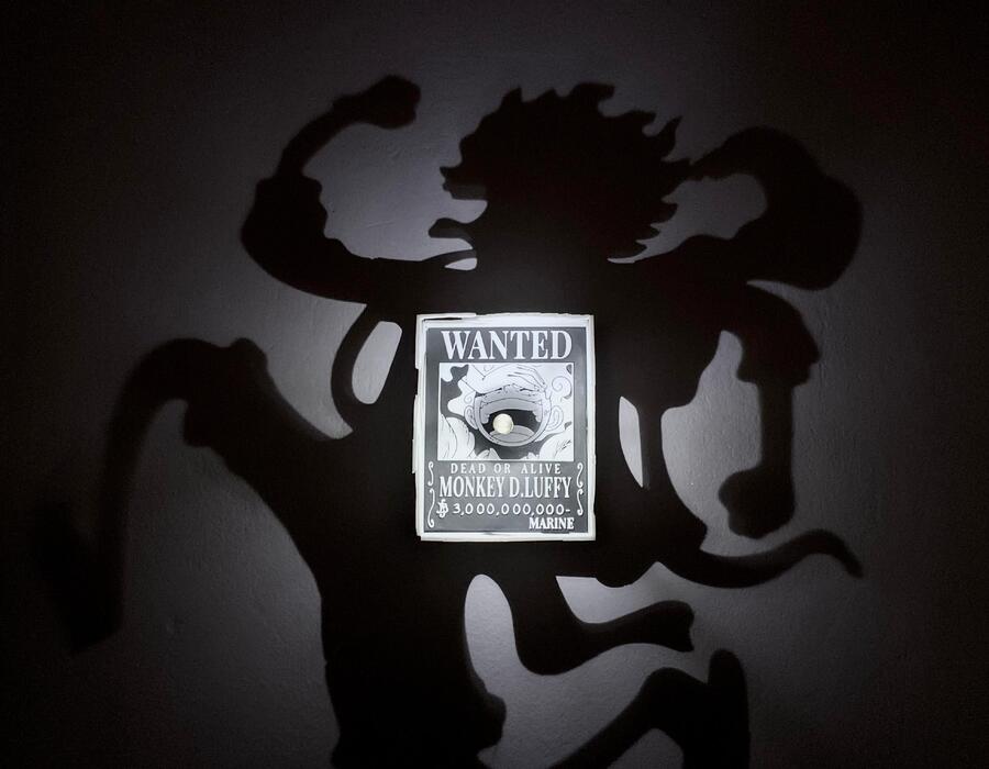 Monkey D. Luffy "Gear 5" Shadow Lamp