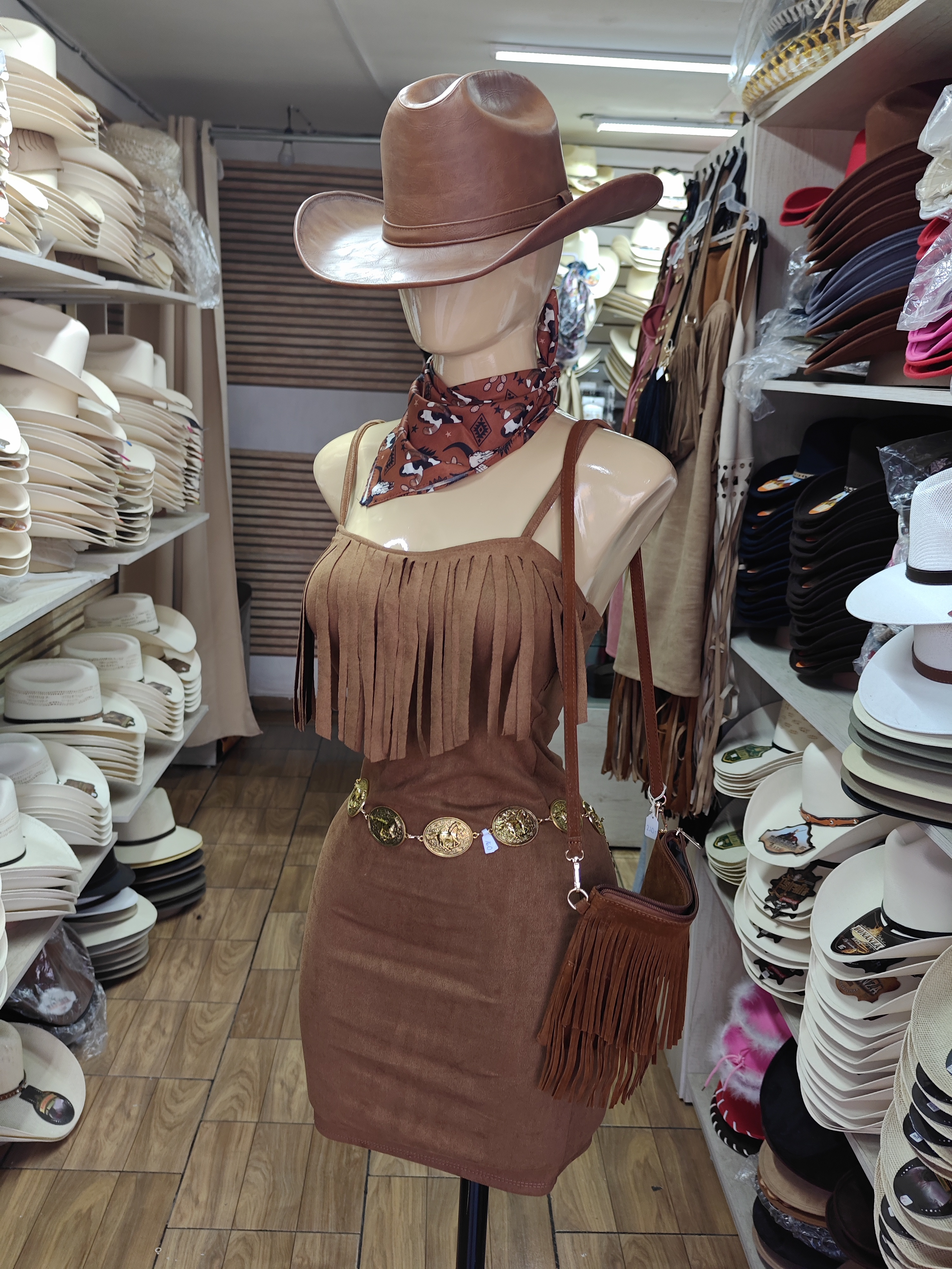 VESTIDO GAMUZA - 2