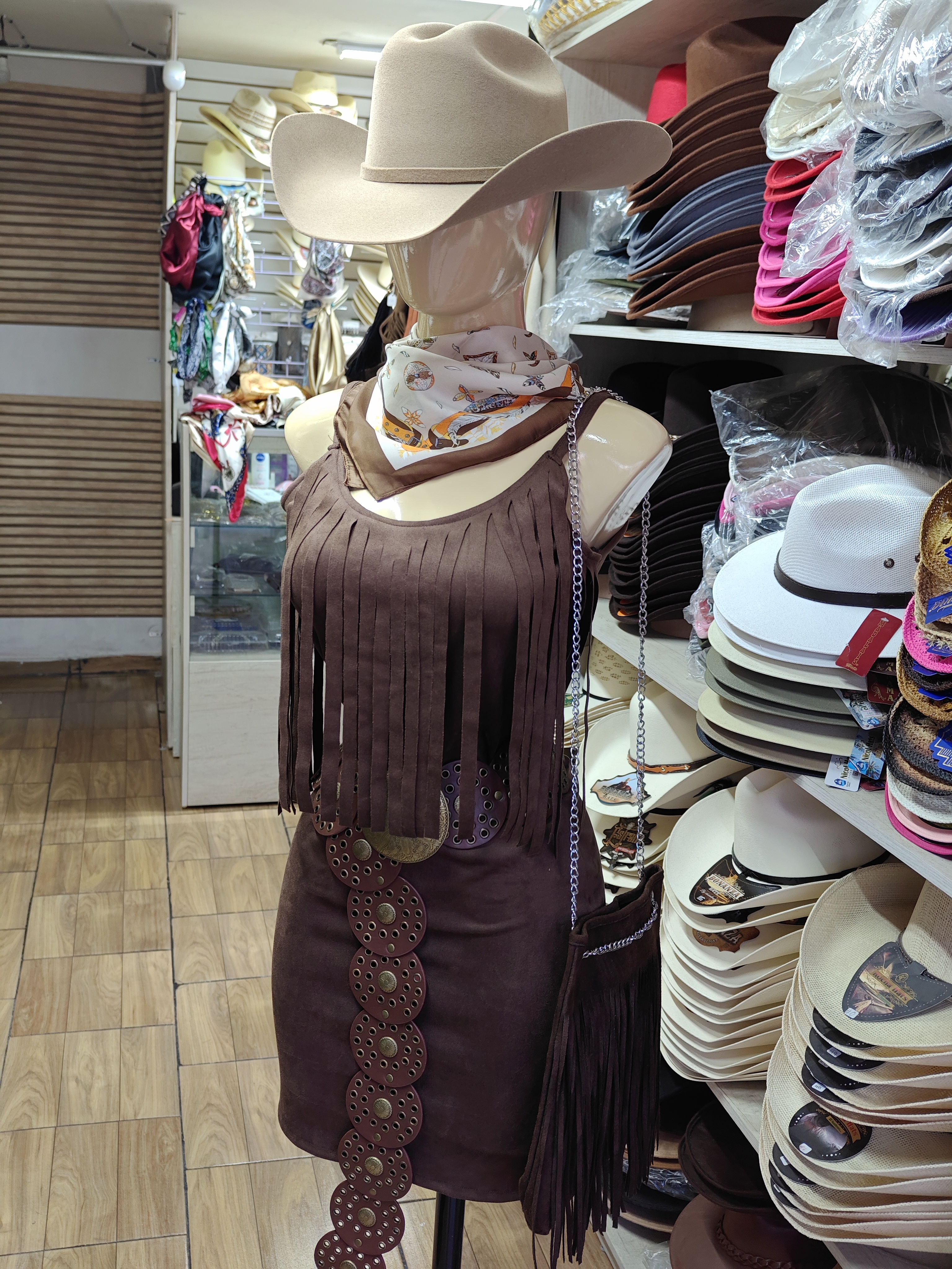 VESTIDO GAMUZA - 3