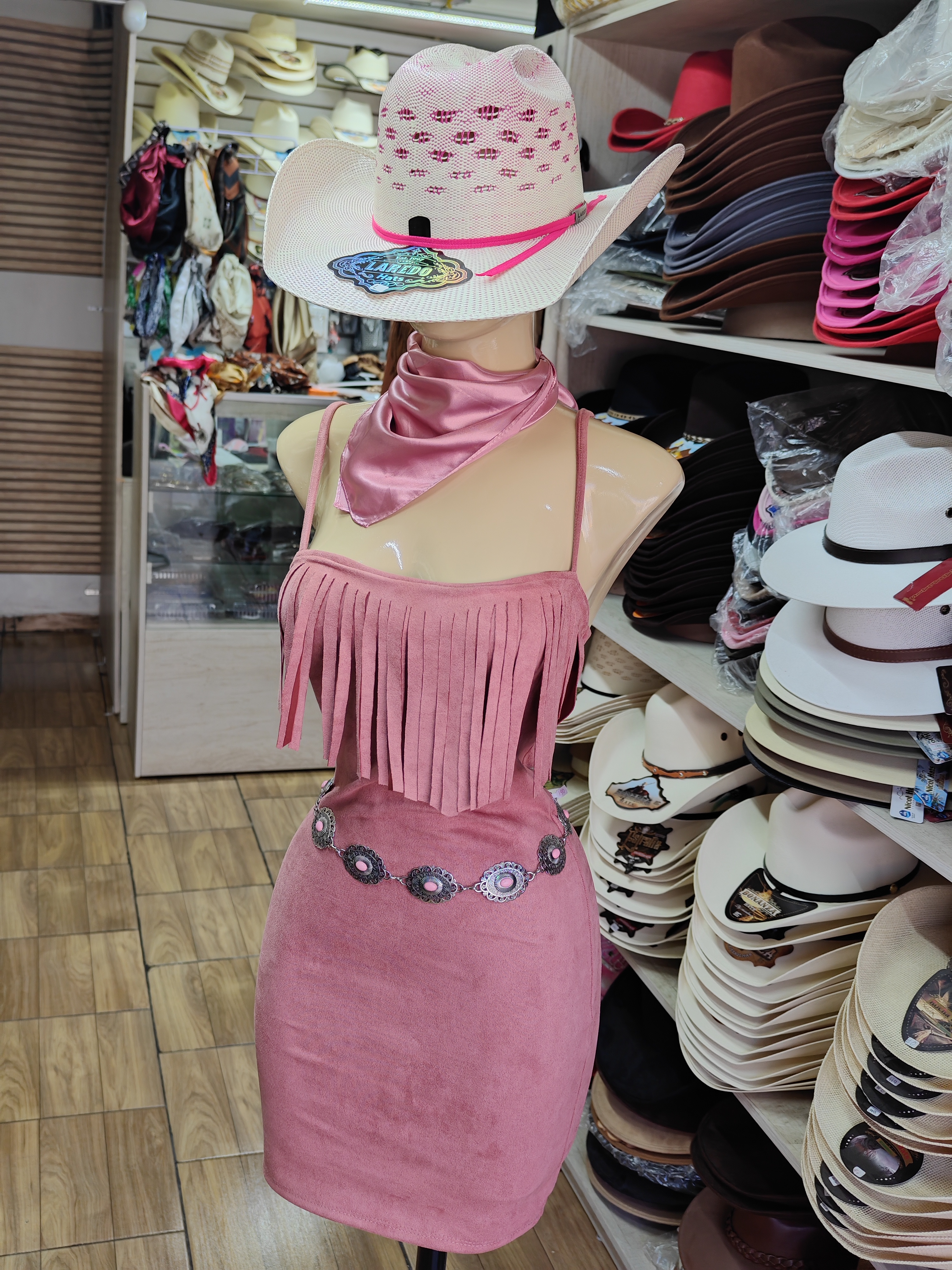 VESTIDO GAMUZA - 4