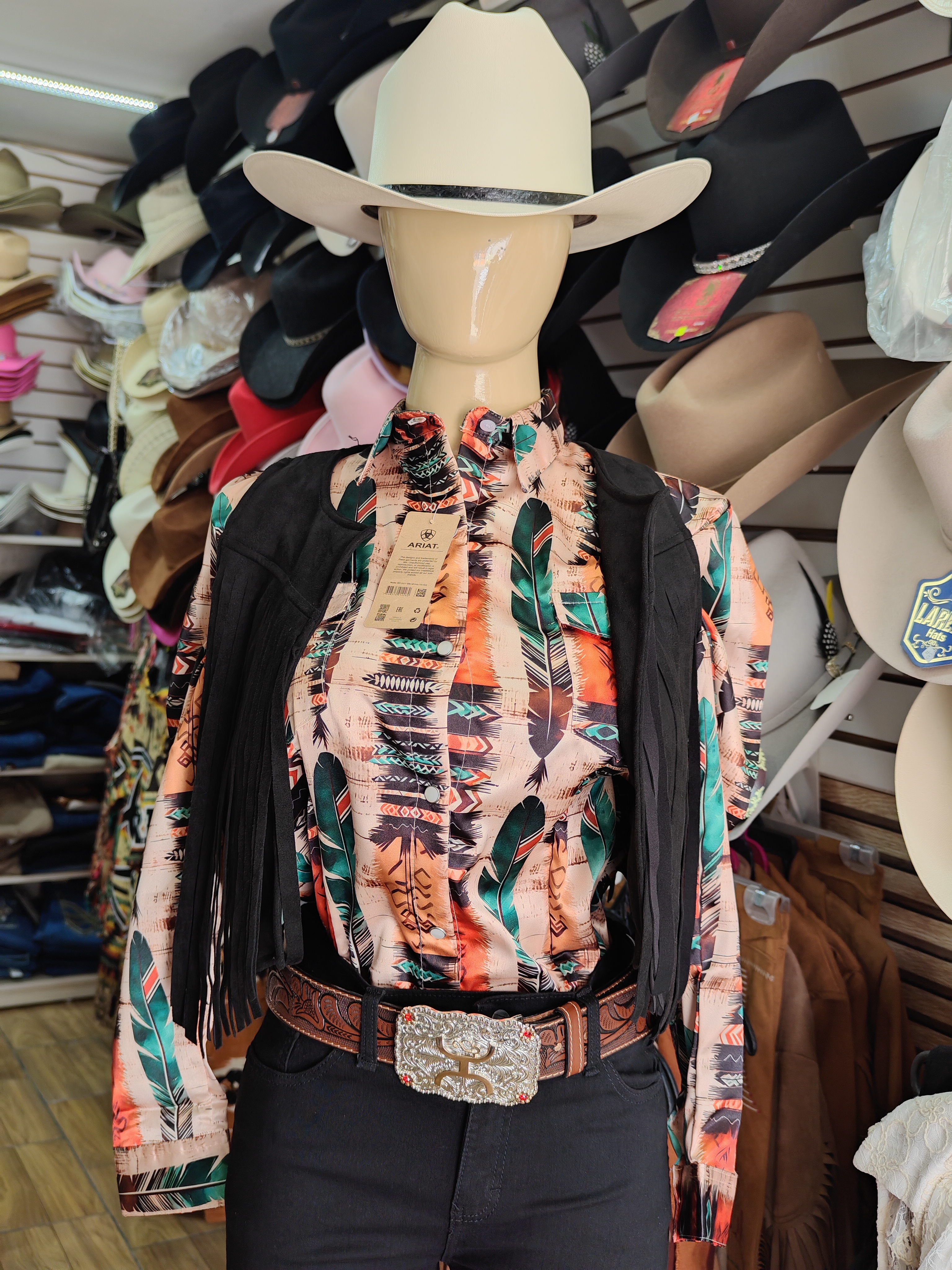 CAMISAS VAQUERAS ESTAMPADA - 2