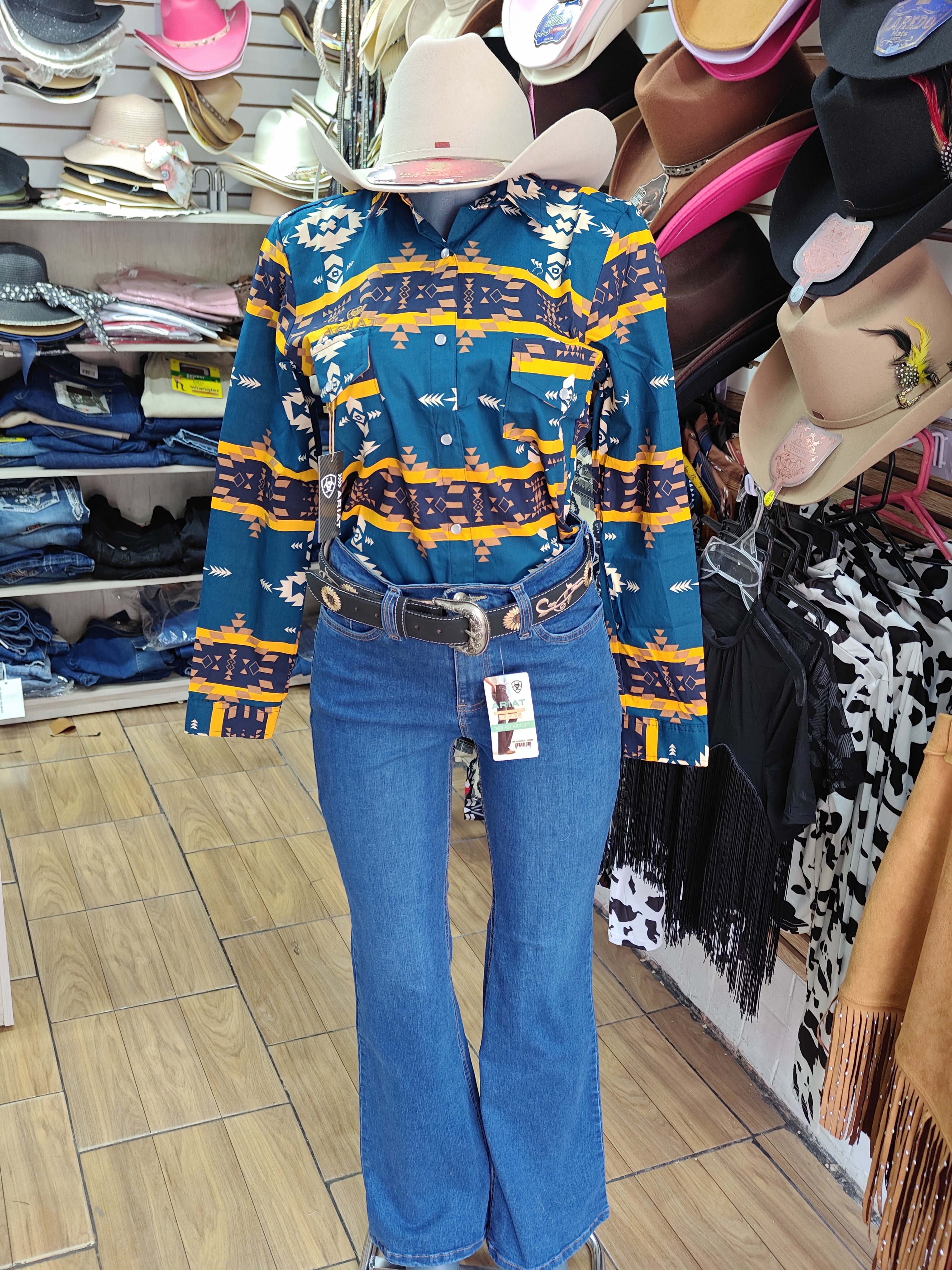 CAMISAS VAQUERAS ESTAMPADA - 3