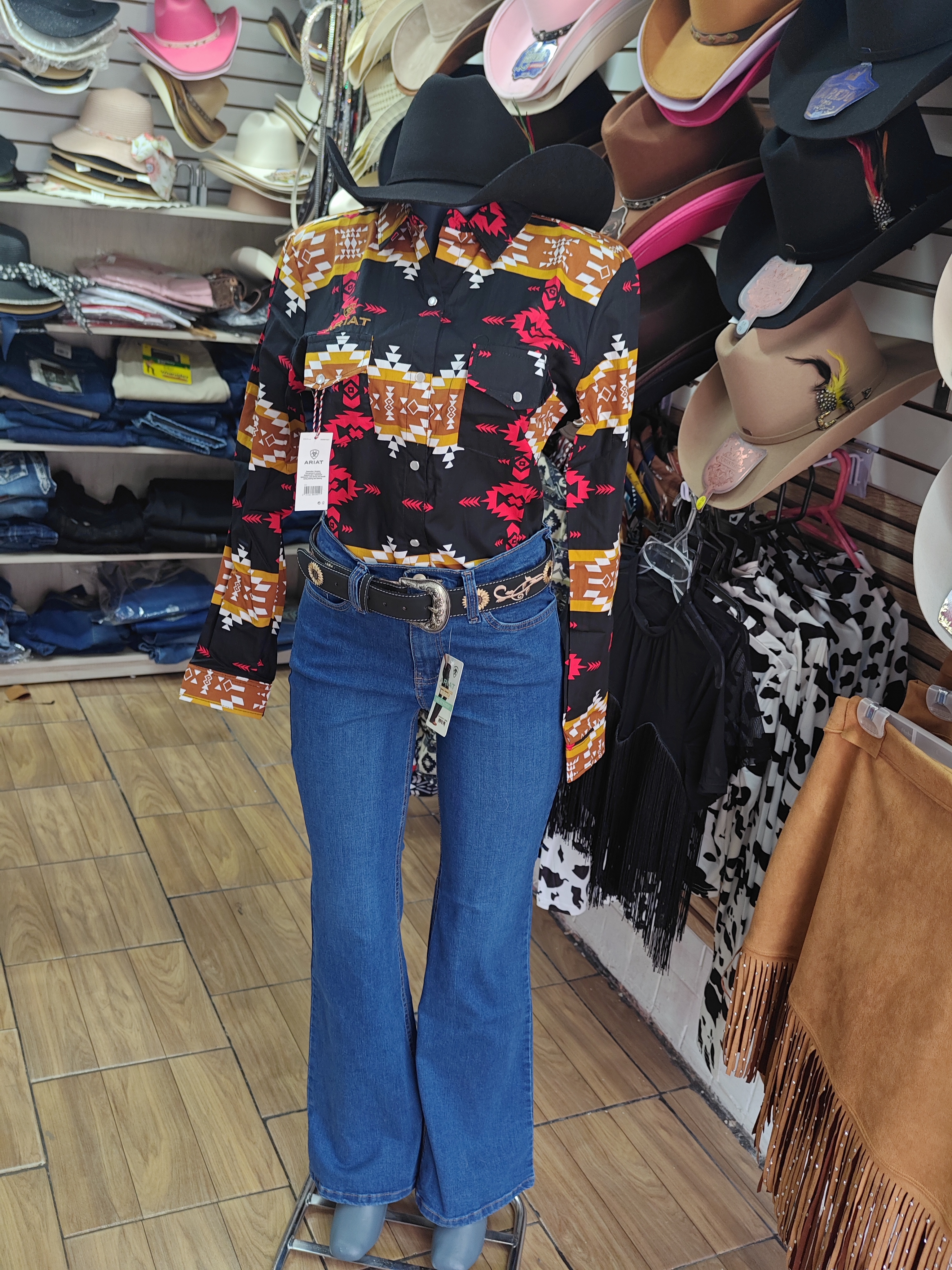 CAMISAS VAQUERAS ESTAMPADA - 4