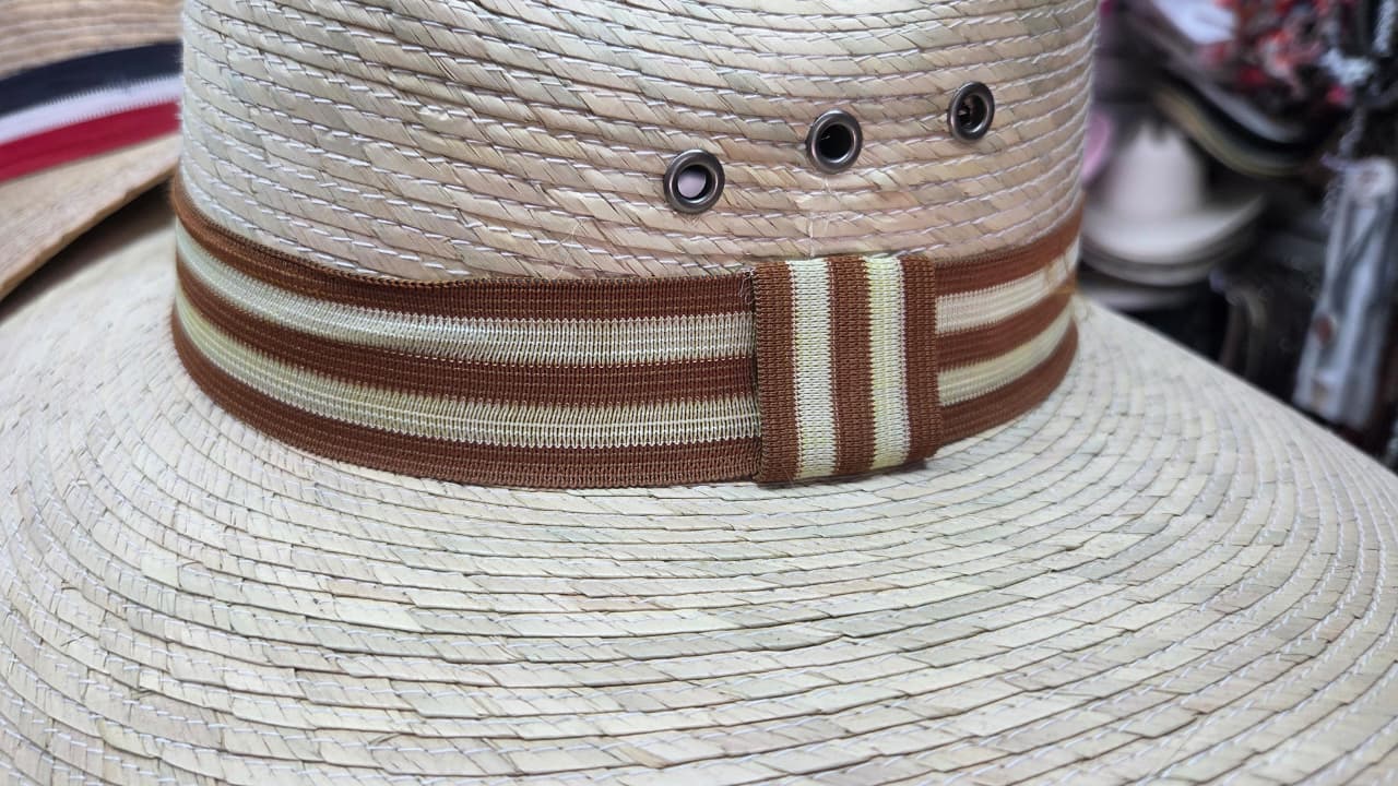 SOMBRERO PALMA VERDE C/ELASTICO - 2