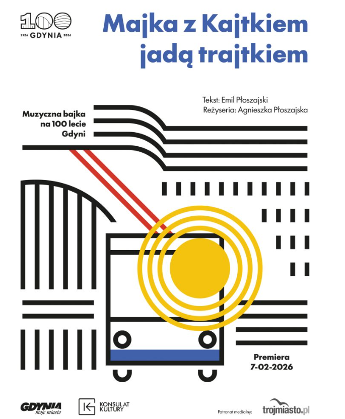 Majka z Kajtkiem jadą trajtkiem - muzyczne przedstawienie dla dzieci