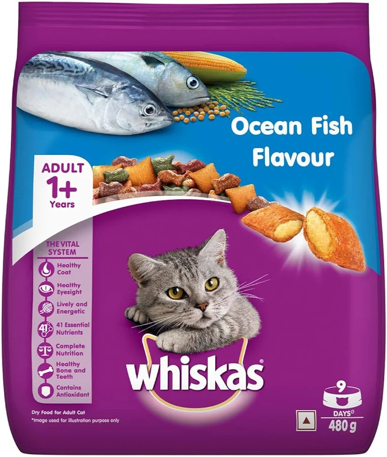 WHISKAS POC OCEANFISH 480G