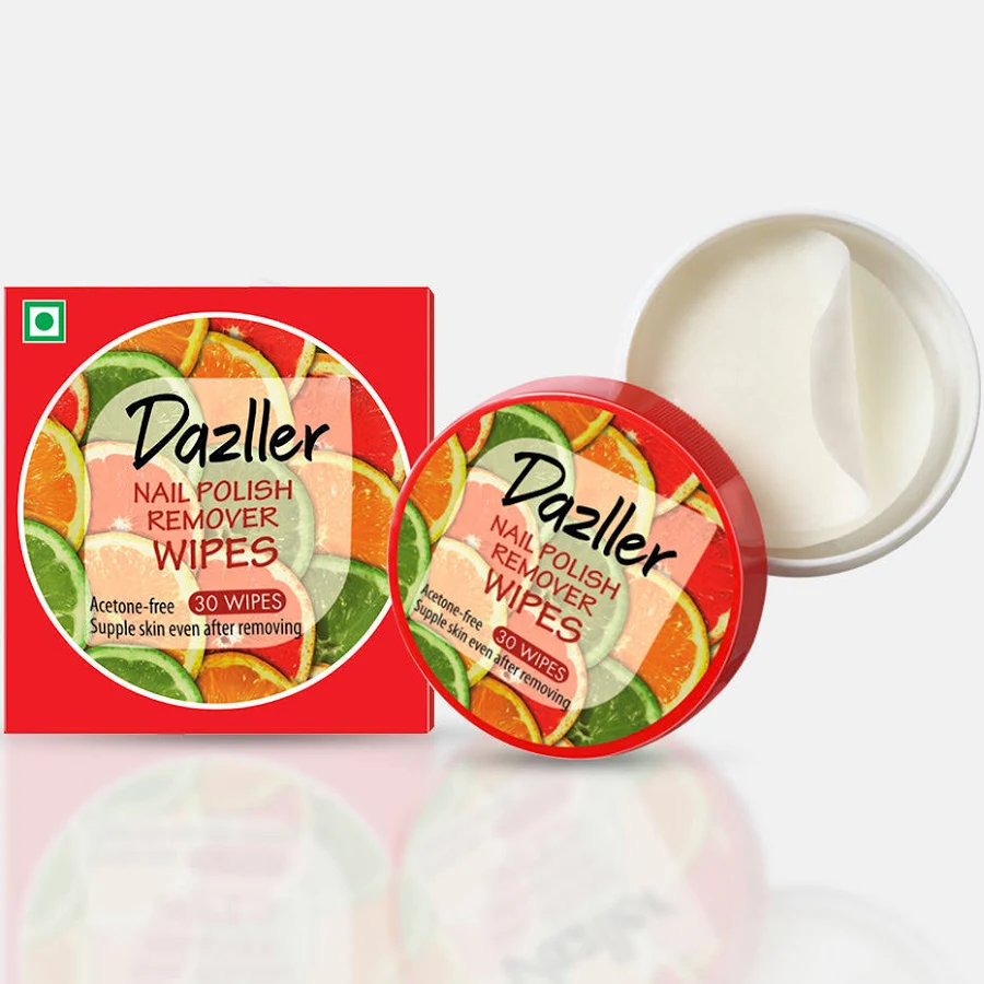 DAZLER NAILPOLISH REMOVR WIPES