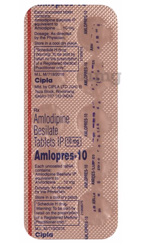 AMLOPRES 10MG TAB 10S
