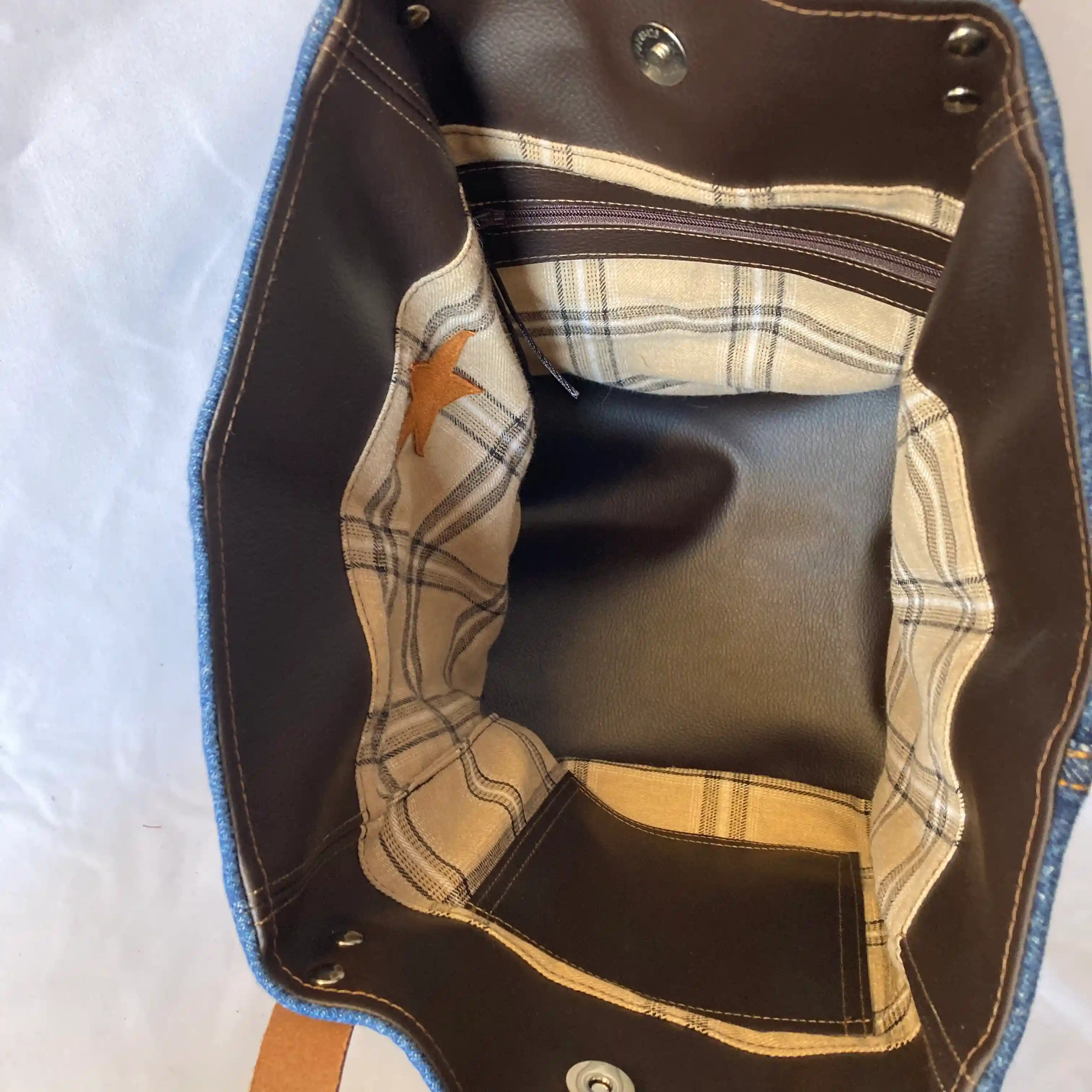 Ensemble Cabas et trousse  I Love Jean  5